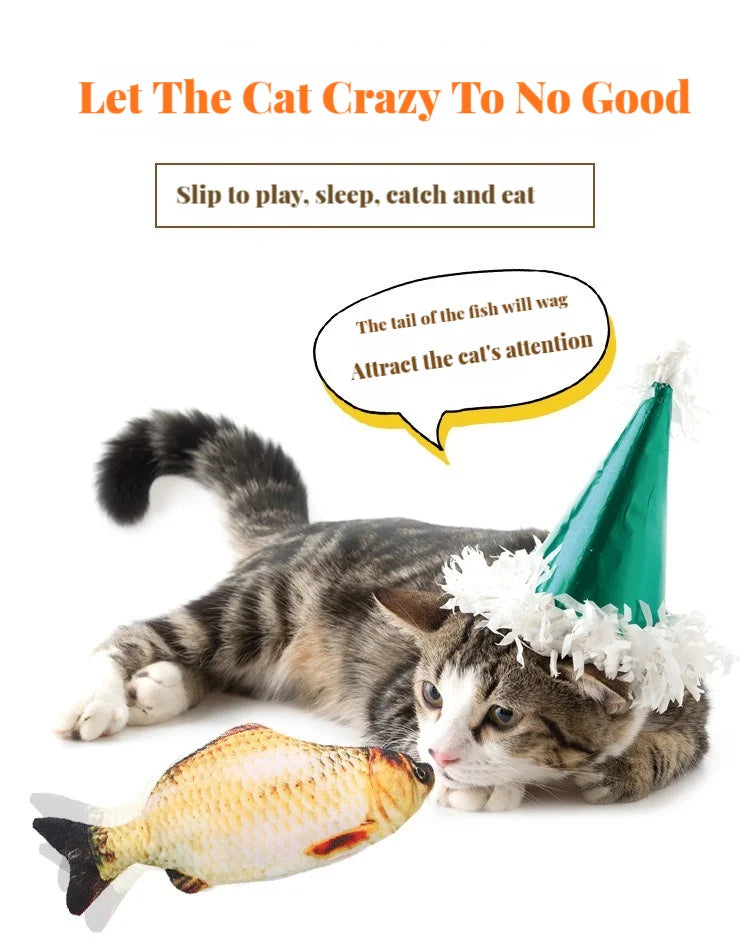 Cat Toys Fish USB Charger