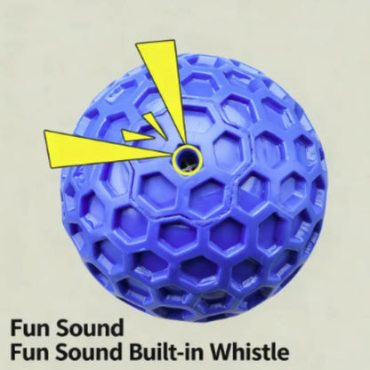 Interactive Rubber Ball Dog